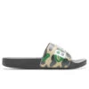 Abc Camo Slide Sandals- Green 1 Abc Camo Slide Sandals- Green -Shoe Series Store A Bathing Ape Abc Camo Slide Sandals Green 001FWJ301010M GRN 06 29 23 Feature VR