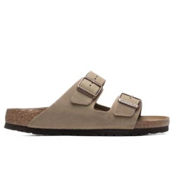 Birkenstock Narrow Arizona Soft Footbed - Tobacco Brown