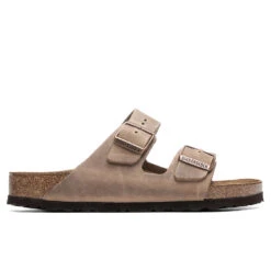 Birkenstock Wide Arizona Soft Footbed - Tobacco Brown