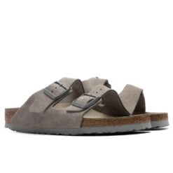 Birkenstock Narrow Arizona Soft Footbed - Stone Coin -Shoe Series Store Birkenstock Narrow Arizona Soft Footbed Stone Coin 1020557 10 28 2021 01 2