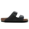 Birkenstock Wide Arizona Soft Footbed - Black -Shoe Series Store Birkenstock Wide Arizona Soft Footbed Black 0752481 03 10 22 Feature