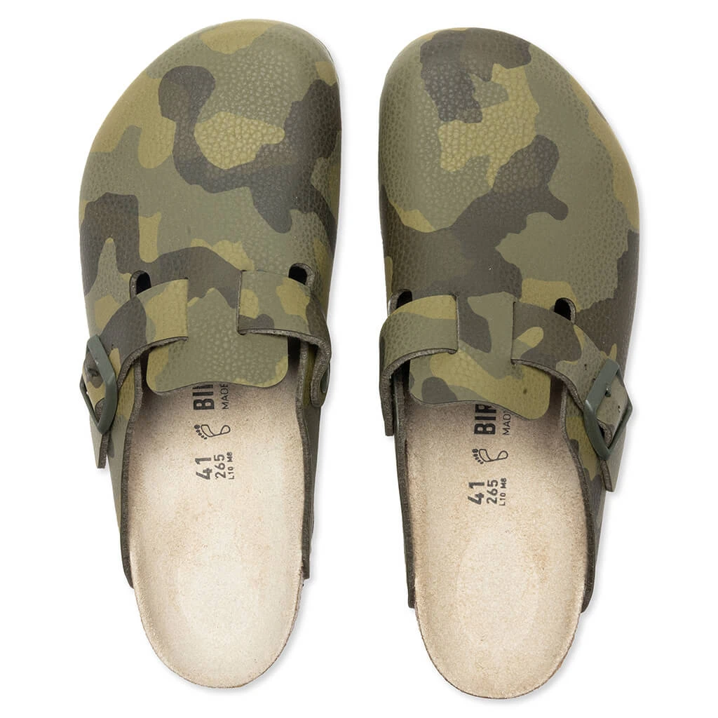 Birkenstock Wide Boston - Desert Soil Camo Green 4 Birkenstock Wide Boston - Desert Soil Camo Green - Image 2