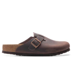 Birkenstock Wide Boston Soft Bed - Habana Oil