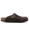 Birkenstock Wide Boston Soft Footbed Suede - Mocha -Shoe Series Store Birkenstock Wide Boston Soft Footbed Mocha 0660461 03 05 23 Feature VR