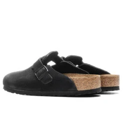 Birkenstock Wide Boston Soft Footbed Suede - Black 9 Birkenstock Wide Boston Soft Footbed Suede - Black -Shoe Series Store Birkenstock Wide Boston Soft Footbed Suede Black 0660471 06 19 22 Feature JORDAN 7