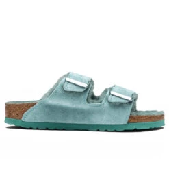 Birkenstock Women's Narrow Arizona Shearling - Beryl