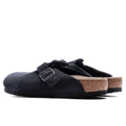 Birkenstock Boston Soft Footbed - Midnight -Shoe Series Store Boston Soft Footbed Midnight 1023910 06 21 23 Feature VR 9
