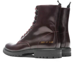 Common Projects Combat Boot - Oxblood -Shoe Series Store Common Projects Combat Boot Oxblood 2323 3497 08 31 2021 01 2