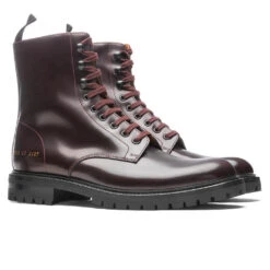 Shoe Series Store -Shoe Series Store Common Projects Combat Boot Oxblood 2323 3497 08 31 2021 01