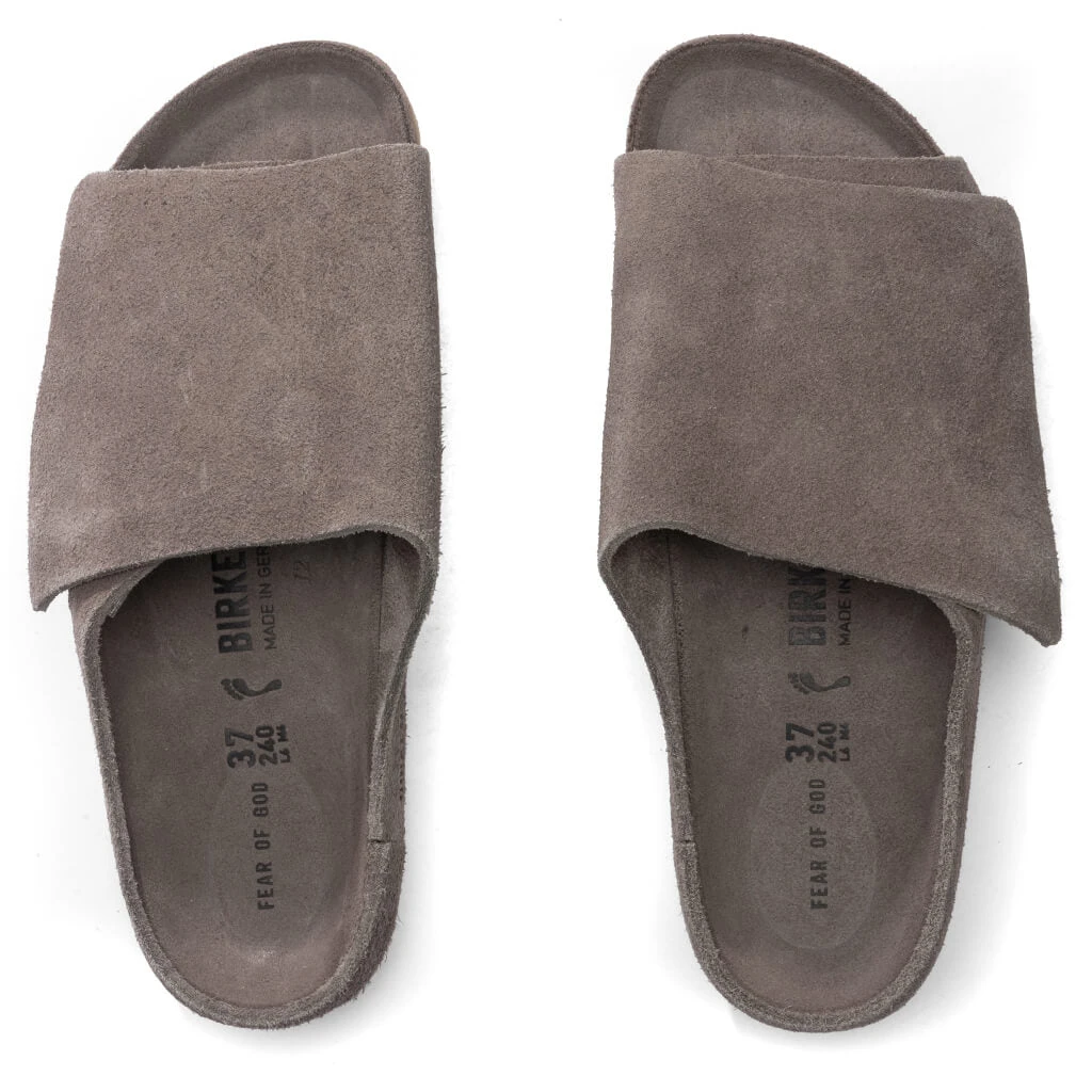 Fear Of God X Birkenstock The Los Feliz Suede - Ash 4 Fear Of God X Birkenstock The Los Feliz Suede - Ash - Image 2