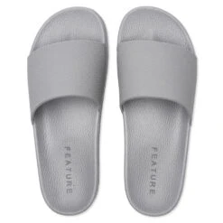 Cabana Slides - Grey -Shoe Series Store Feature Slides Grey 82321 GRY 06 01 22 Feature DV 10