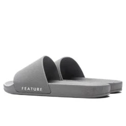Cabana Slides - Grey -Shoe Series Store Feature Slides Grey 82321 GRY 06 01 22 Feature DV 3