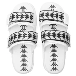 Kappa 222 Banda Aster 1 Sandals - White/Black -Shoe Series Store Kappa 222 Banda Aster 1 White Black 304T5Z0 A1L 04 28 2021 01 4