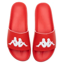 Kappa Authentic Adam 2 Slides - Red/White -Shoe Series Store Kappa Authentic Adam 2 Slides Red White 303GAD0 A0X 05 07 2021 01 4