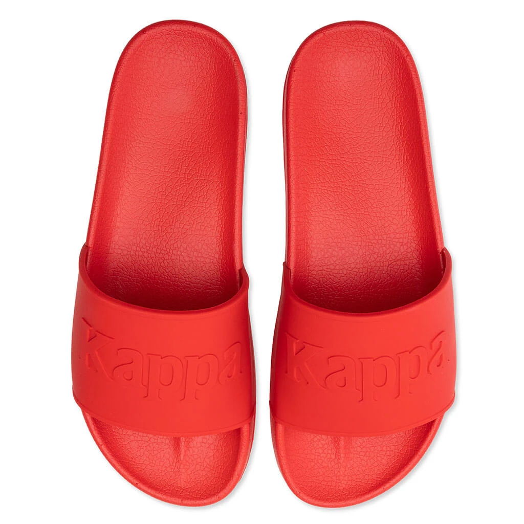 Kappa Authentic Caesar 2 Slides - Red 6 Kappa Authentic Caesar 2 Slides - Red - Image 4
