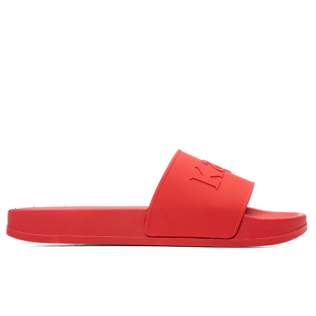 Kappa Authentic Caesar 2 Slides - Red 3 Kappa Authentic Caesar 2 Slides - Red