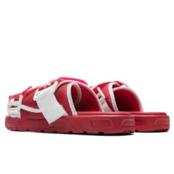 Kappa Authentic Mitel 1 Sandals - Red/White -Shoe Series Store Kappa Authentic Mitel 1 Sandals Red White 3118C8W A3C 10 23 2021 01 5
