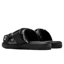 Kappa Authentic Nuuk 1 Sandals - Black/Light Grey -Shoe Series Store Kappa Authentic Nuuk 1 Sandals Black Light Grey 34171RW A1P 10 23 2021 01 4
