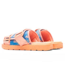 Kappa Authentic Nuuk 1 Sandals - Peach/Blue -Shoe Series Store Kappa Authentic Nuuk 1 Sandals Peach Blue 34171RW A1S 05 24 22 Feature JM 5