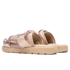 Kappa Logo Tape Kalpi Sandals - Beige/Light Pink -Shoe Series Store Kappa Logo Tape Kalpi Sandals Beige Light Pink 32167QW A0E 01 22 2022 01 3