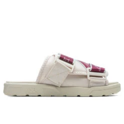 Kappa Logo Tape Kalpi Sandals - Beige Light Sand/Light Green