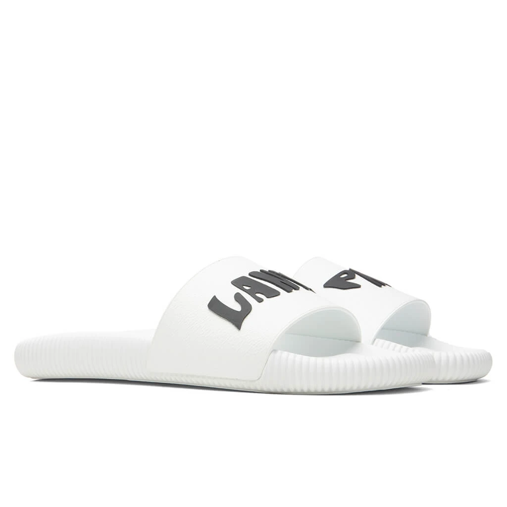 Lanvin Arpege Slide - White/Black 4 Lanvin Arpege Slide - White/Black - Image 2