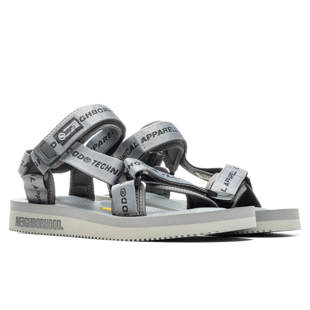 Neighborhood X Suicoke SI . OG-022V2 NR-Sandal - Grey 4 Neighborhood X Suicoke SI . OG-022V2 NR-Sandal - Grey - Image 2