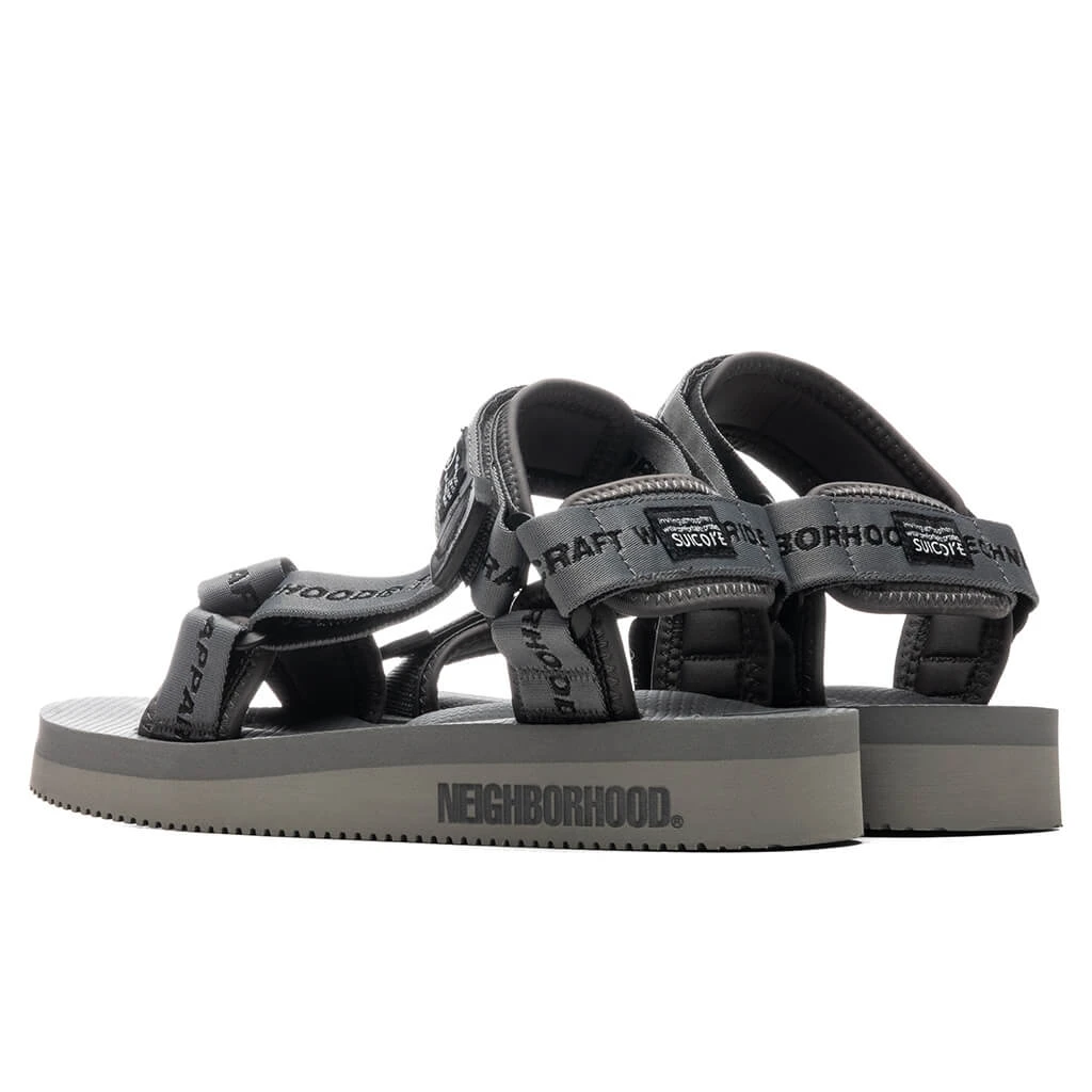 Neighborhood X Suicoke SI . OG-022V2 NR-Sandal - Grey 5 Neighborhood X Suicoke SI . OG-022V2 NR-Sandal - Grey - Image 3