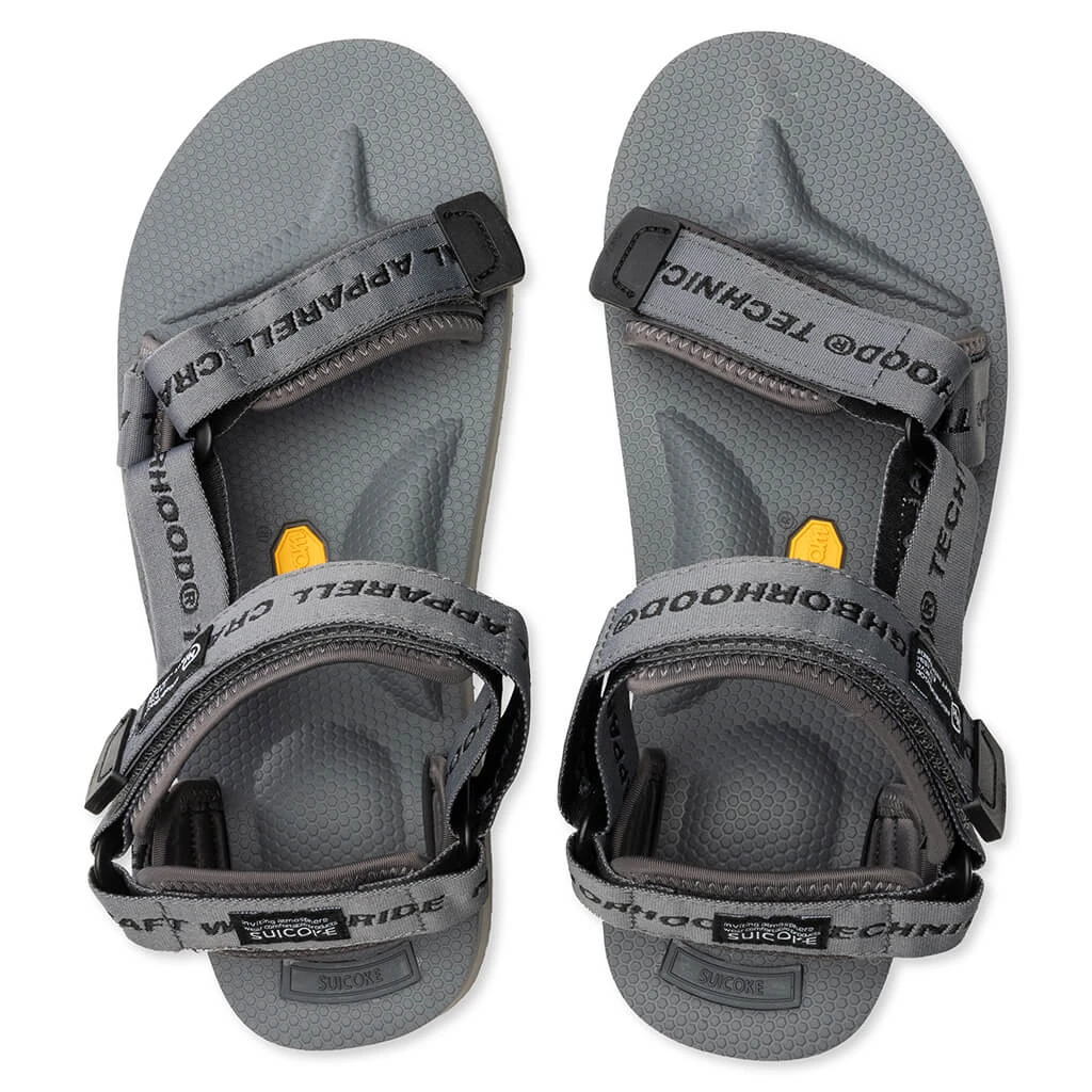Neighborhood X Suicoke SI . OG-022V2 NR-Sandal - Grey 6 Neighborhood X Suicoke SI . OG-022V2 NR-Sandal - Grey - Image 4