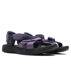 Nike ACG Air Deschutz + Sandals - Amethyst Smoke/Black -Shoe Series Store Nike ACG Air Deschutz Sandals Amethyst Smoke Black DC9092 500 08 01 2021 01
