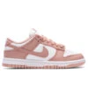 Nike Women's Dunk Low - White/Rose Whisper -Shoe Series Store Nike Women s Dunk Low White Rose Whisper DD1503 118 10 11 22 Feature VR