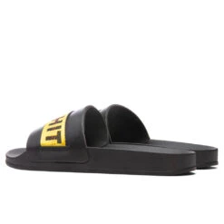 Industrial Pool Slider - Black/Yellow -Shoe Series Store Off White c o Virgil Abloh Industrial Pool Slider Black Yellow OMIC001C99MAT0011018 01 22 2022 01 3