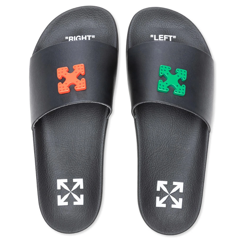 Meccano Slider - Black/Red 4 Meccano Slider - Black/Red - Image 2