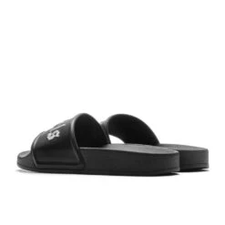 Palm Angels Kid's Pool Slider - Black/White -Shoe Series Store Palm Angels Kid s Pool Slider Black White PBIC001C99MAT0011001 05 07 23 Feature VR 4