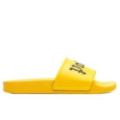 Palm Angels Pool Slide - Yellow/Black