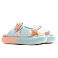 Puma Suede Mayu Sandal Summer Camp - Nitro Blue/Peach Pink -Shoe Series Store Puma Suede Mayu Sandal Summer Camp Nitro Blue Peach Pink 387453 01 01 21 23 Feature KN 5
