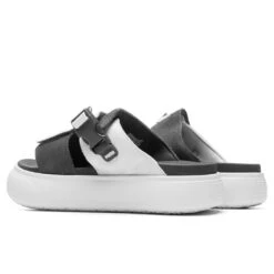 Puma Women's Suede Mayu Sandal - Marshmallow/Dark Shadow -Shoe Series Store Puma Suede Mayu Sandal Women s White 383380 01 09 12 22 Feature JAYLEEN 3