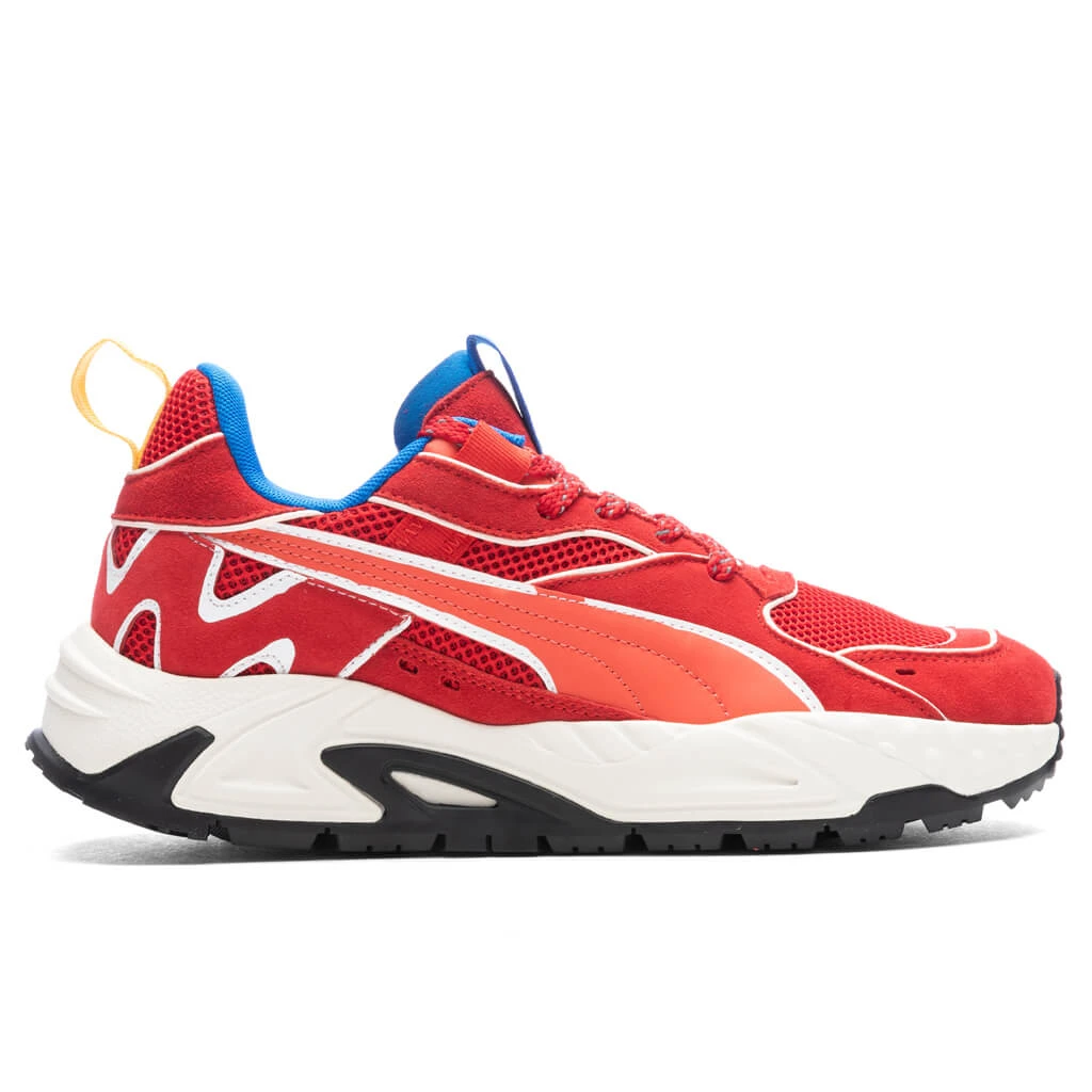Puma X Joshua Vides Ferrari RS Track - Rosso Corsa/Frosted Ivory 3 Puma X Joshua Vides Ferrari RS Track - Rosso Corsa/Frosted Ivory