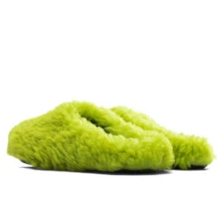 Marni Sabot - Light Lime -Shoe Series Store SBMR000600 LM071 00V07 Sabot Light Lime 06 20 23 Feature DV 5