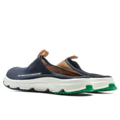 Salomon RX Slide 3.0 - Dark Sapphire/Rubber/Jolly Green -Shoe Series Store Salomon RX Slide 3.0 Dark Sapphire Rubber L47131500 05 06 23 Feature JP 5