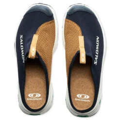 Salomon RX Slide 3.0 - Dark Sapphire/Rubber/Jolly Green -Shoe Series Store Salomon RX Slide 3.0 Dark Sapphire Rubber L47131500 05 06 23 Feature JP 6