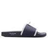 Rubber Pool Slide - Navy 2 Rubber Pool Slide - Navy -Shoe Series Store Thom Browne Rubber Pool Slide Navy MFL054A 05690 415 04 03 22 Feature