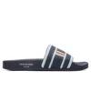 Trompe L'oeil Pool Slide - Charcoal 2 Trompe L'oeil Pool Slide - Charcoal -Shoe Series Store Thom Browne Trompe L oeil Pool Slide Charcoal MFL054M 05690 015 06 19 2021 01