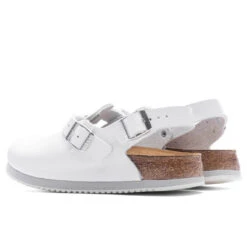 Birkenstock Tokio Super Grip Leather - White -Shoe Series Store Tokio Super Grip Leather White 0061134 06 21 23 Feature VR 4 4c1750ad e99f 4fc7 88a3 9739a1f2142b