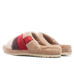 Ugg Fluff You Stripes - Chestnut Multi -Shoe Series Store UGG Fluff You Stripes Chestnut Multi 1123772 CHMU 11 20 2021 01 3