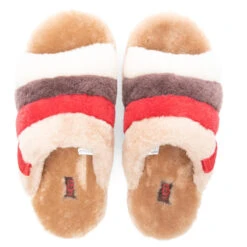 Ugg Fluff You Stripes - Chestnut Multi -Shoe Series Store UGG Fluff You Stripes Chestnut Multi 1123772 CHMU 11 20 2021 01 4