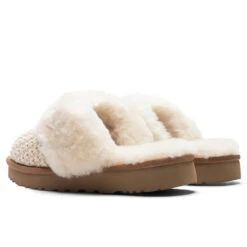 Ugg Women's Cozy Slipper - Cream -Shoe Series Store UGG Women s Cozy Slipper Cream 1117659 CRM 03 10 22 Feature 5