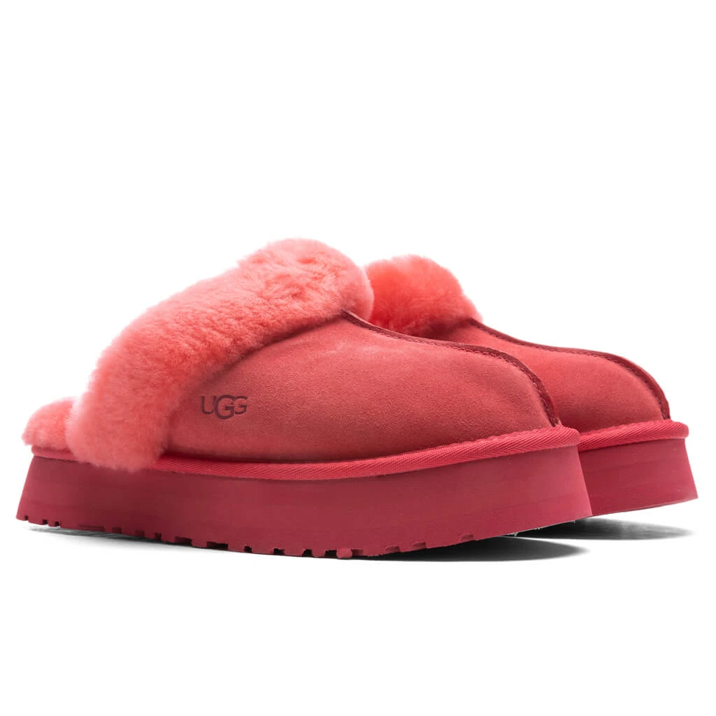 Ugg Women's Disquette Slipper - Hibiscus Pink 4 Ugg Women's Disquette Slipper - Hibiscus Pink - Image 2