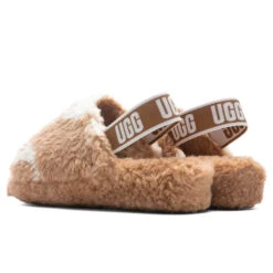 Ugg Women's Fluff Yeah Slide Cow Print - Mesa/Sand -Shoe Series Store UGG Women s Fluff Yeah Slide Cow Print Mesa Sand 1125592 MSS 11 05 2021 01 3