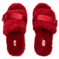 Ugg Women's Fluffita Slipper - Ribbon Red -Shoe Series Store UGG Women s Fluffita Slipper Ribbon Red 1113475 RBRD 11 29 2021 01 4